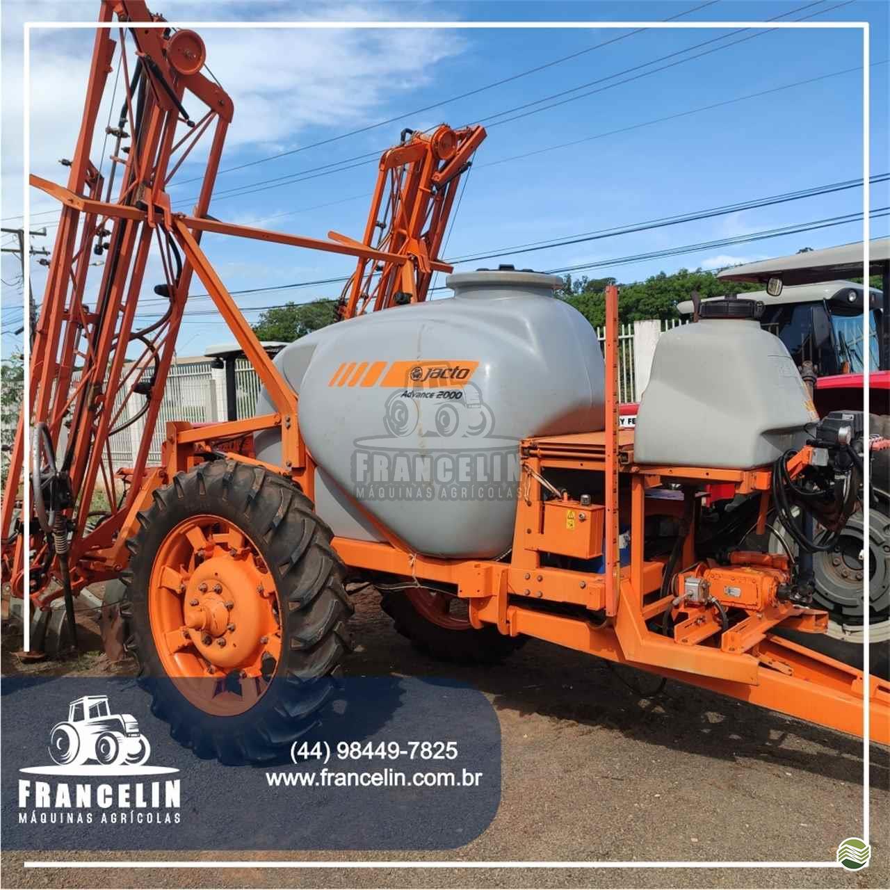 IMPLEMENTOS AGRICOLAS PULVERIZADOR ARRASTO Francelin Máquinas Agrícolas UMUARAMA PARANÁ PR